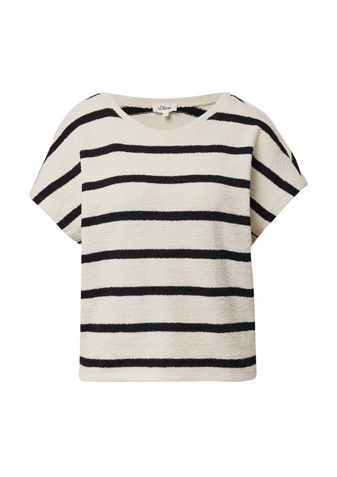 s.Oliver Sweatshirt mit Streifen Muster – Bild 4 von 4