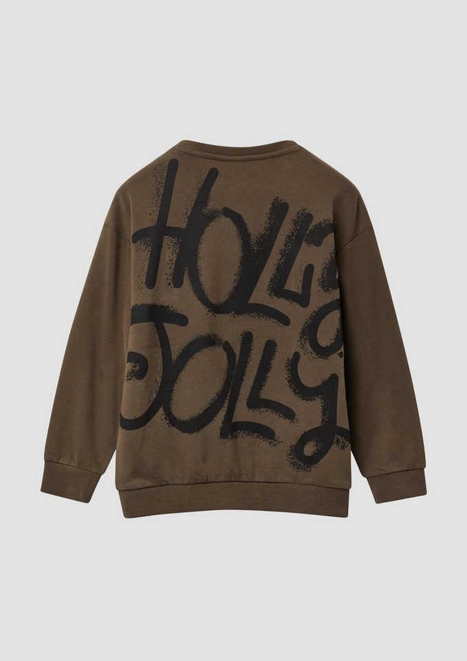 s.Oliver Sweatshirt Sweatshirt Sweatshirt mit X-Mas Wechselprint – Bild 2 von 3