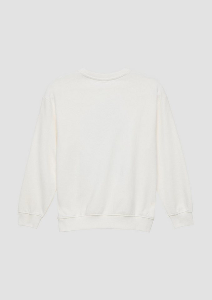 s.Oliver Sweatshirt Sweatshirt Oversize-Sweatshirt mit Frontprint – Bild 2 von 5
