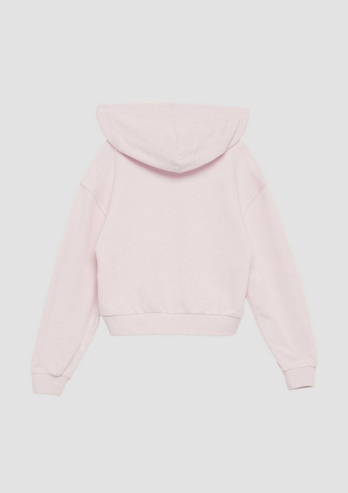 s.Oliver Sweatshirt Sweatshirt Oversized Kapuzen-Sweatshirt mit Front-Print – Bild 2 von 5