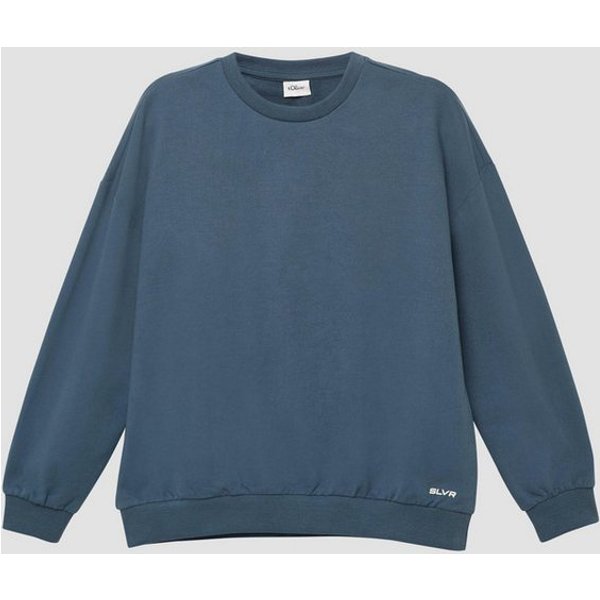 s.Oliver Sweatshirt Sweatshirt Unisex Sweatshirt im Oversize-Shape