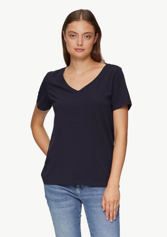 s.Oliver T-Shirt Basic V-Ausschnitt, kurze Ärmel, 2er Pack – Bild 2 von 5