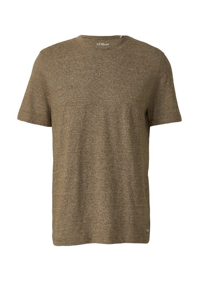 s.Oliver T-Shirt in Melange Optik – Bild 4 von 4
