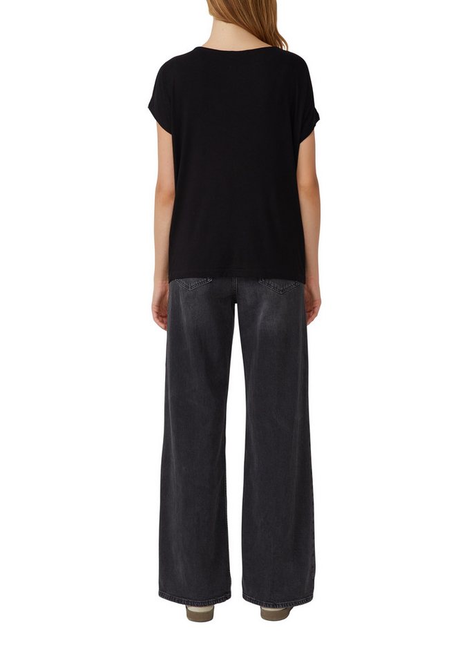 s.Oliver T-Shirt mit Markenlabel – Bild 2 von 5