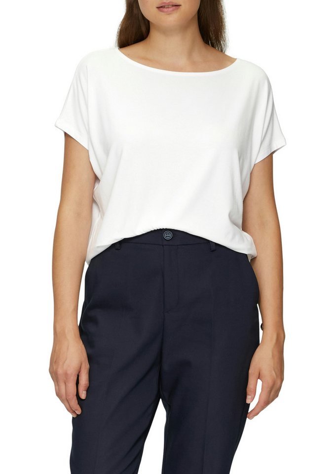 s.Oliver T-Shirt mit Markenlabel – Bild 3 von 5