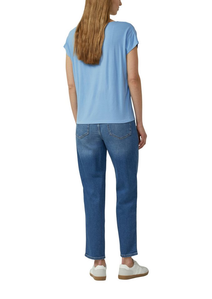 s.Oliver T-Shirt mit Markenlabel – Bild 2 von 4
