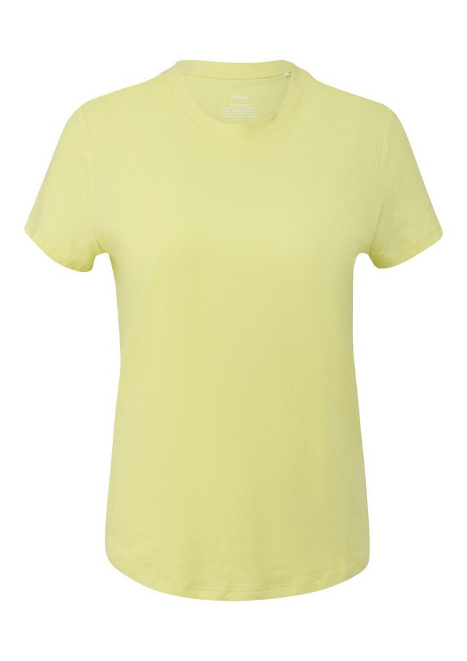 s.Oliver T-Shirt mit Rippblende – Bild 4 von 4