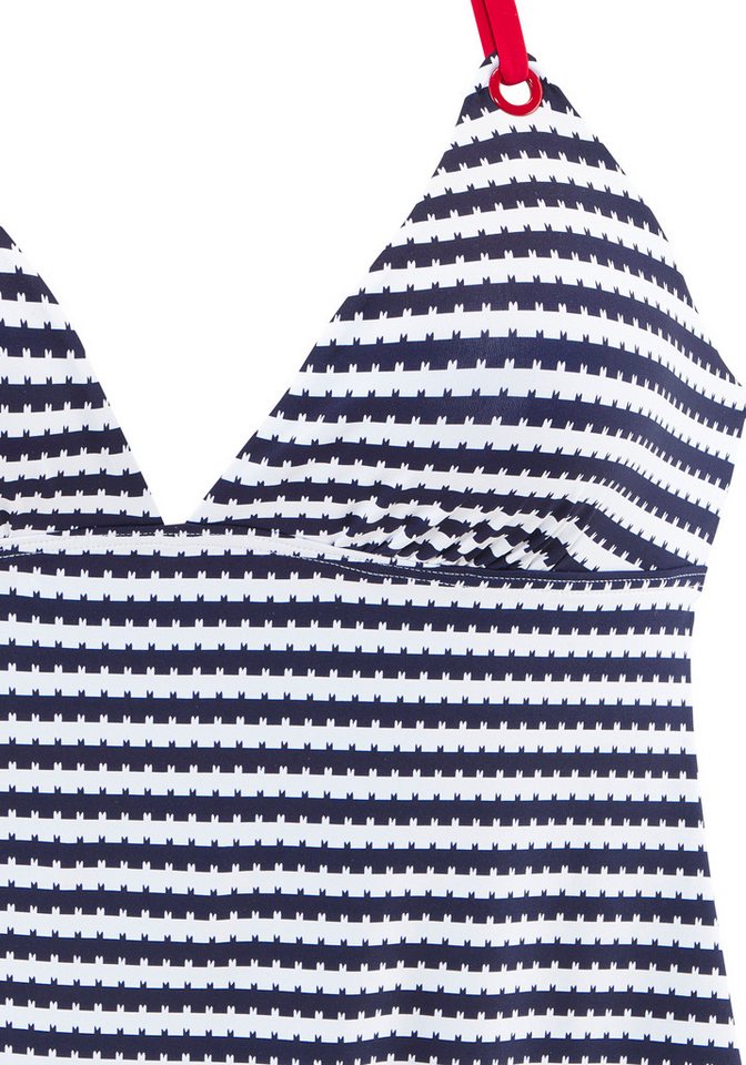 s.Oliver Tankini-Top Elain, mit kontrastfarbigen Zierringen – Bild 3 von 4