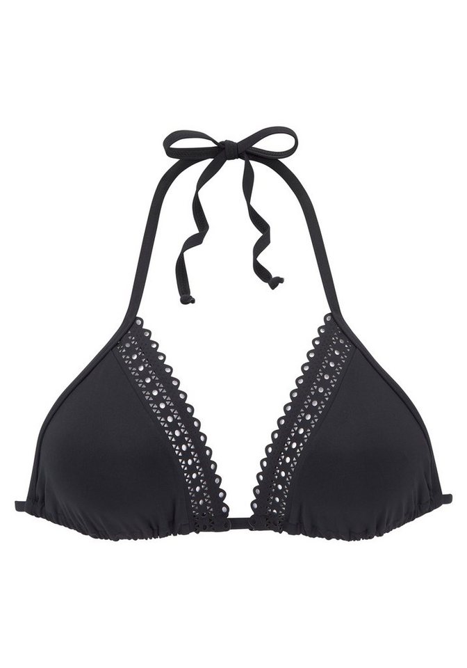 s.Oliver Triangel-Bikini-Top Aiko, mit Häkeloptik – Bild 2 von 5