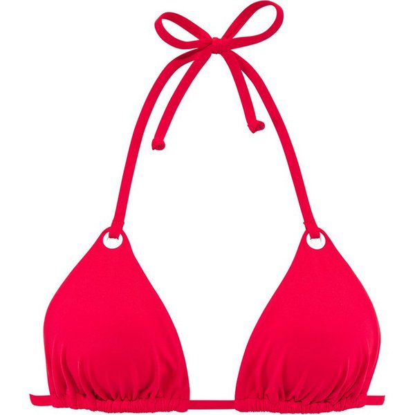 s.Oliver Triangel-Bikini-Top Beverly, mit kontrastfarbigen Zierringen