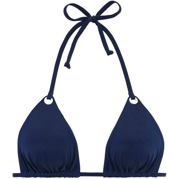 s.Oliver Triangel-Bikini-Top Beverly, mit kontrastfarbigen Zierringen