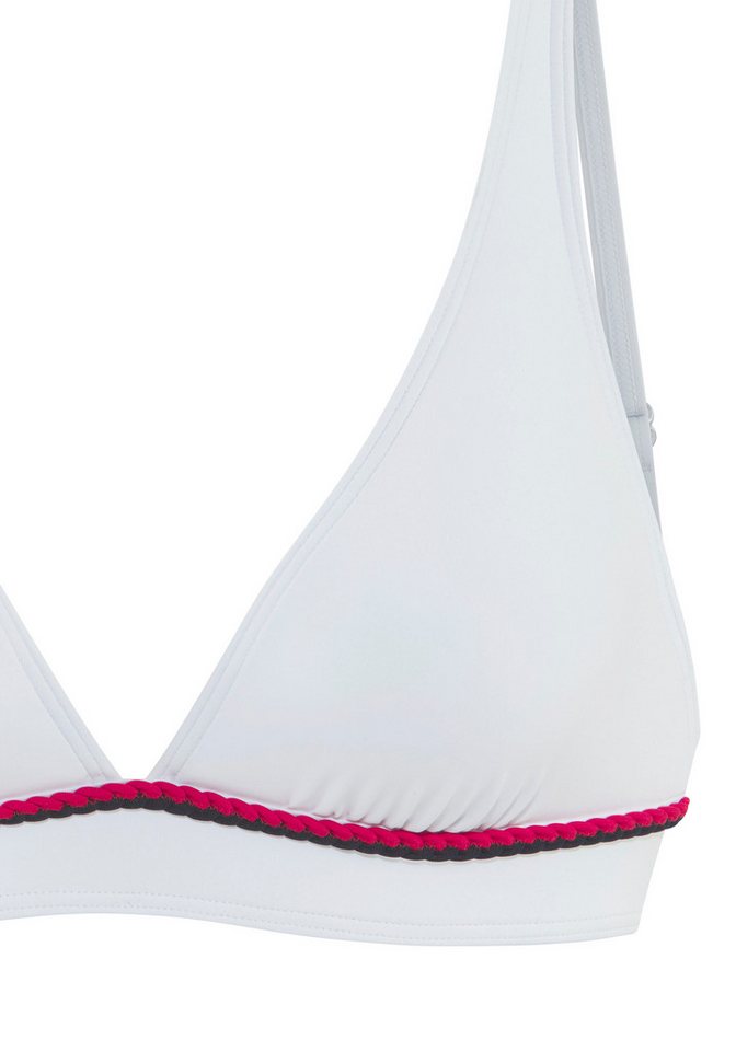 s.Oliver Triangel-Bikini-Top Junis, mit geflochtener Kordel – Bild 3 von 5