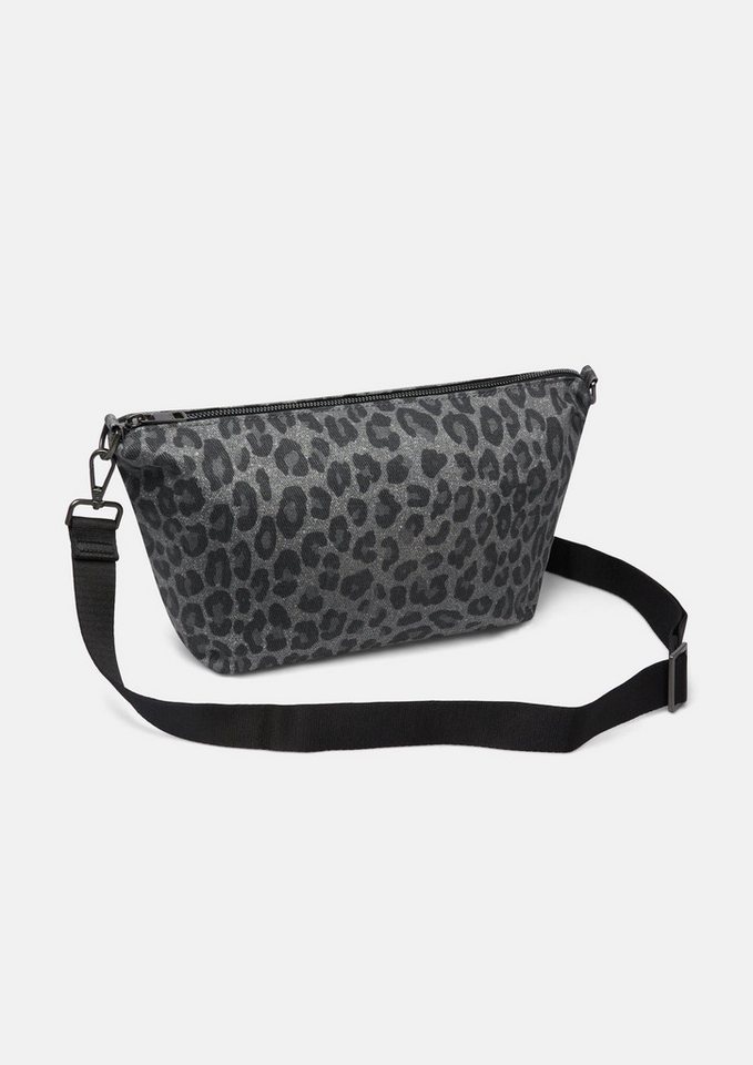 s.Oliver Umhängetasche Tasche, Crossbody Bag mit Animal-Muster und Reißverschlussfach – Bild 3 von 5