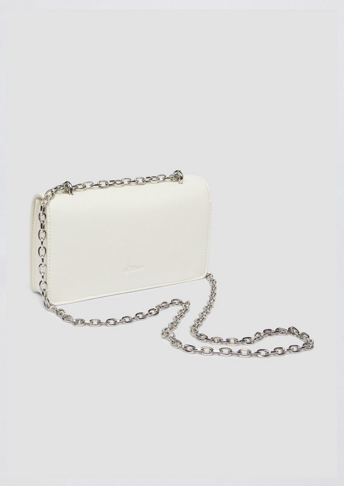 s.Oliver Umhängetasche Tasche, Crossbody-Bag in Leder-Optik mit Kettenriemen – Bild 3 von 5