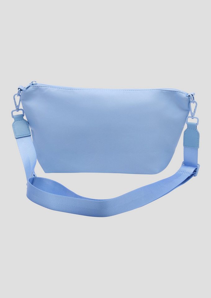 s.Oliver Umhängetasche Tasche, Crossbody-Bag aus Nylon mit floralem Artwork – Bild 3 von 4