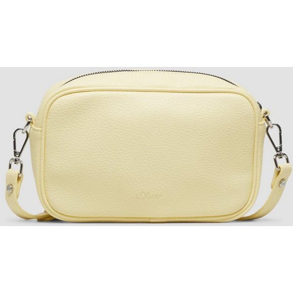 s.Oliver Umhängetasche Tasche, Camera-Bag in Leder-Optik mit abnehmbarem Schultergurt