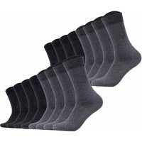 S.OLIVER s.Oliver Unisex Socken, 16er Pack - Kurzsocken, einfarbig, Größe 43-46 in Grau