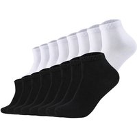 S.OLIVER s.Oliver Unisex Socken, 16er Pack - Quarter, einfarbig, Größe 43-46 in Weiß