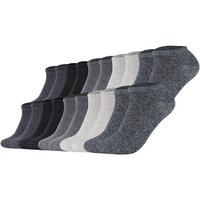 S.OLIVER s.Oliver Unisex Socken, 20er Pack - Sneaker, einfarbig, Größe 35-38 in Schwarz