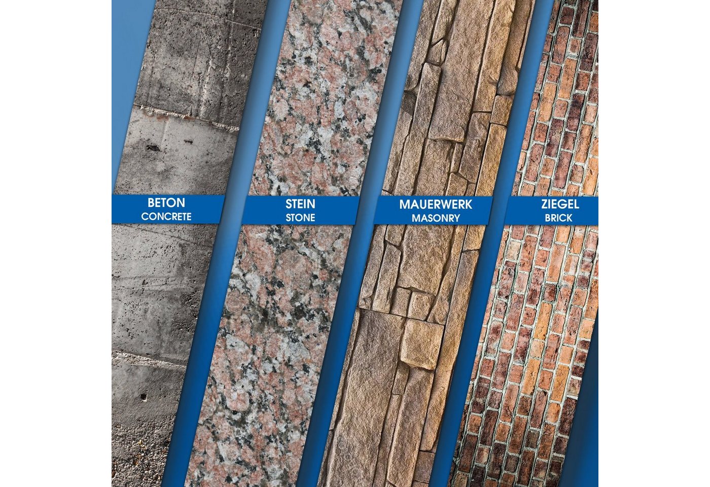 S&R Diamanttrennscheibe Professional, Diamant-Trennscheibe zum Trennen von Baumaterialien, Ø 230 mm, Beton, Naturstein, Stein, Ziegel, Mauerwerk, hohe Standzeit – Bild 4 von 5