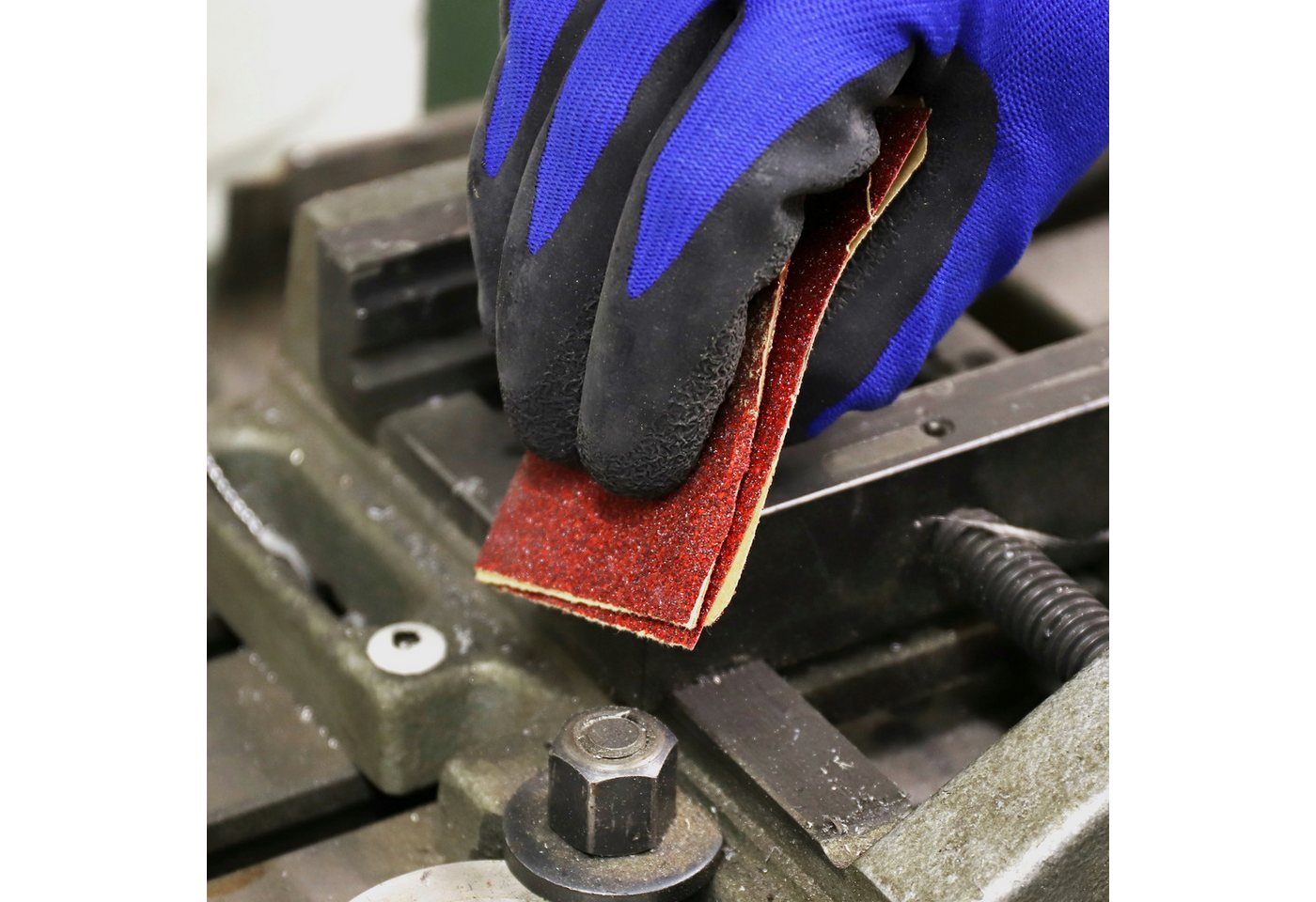 S&R Schleifpapier Schleifpapierrollen Set, 93 mm x 5 m, (Set, 5 St., je Körnung 5x P60, P80, P120, P180, P240), Schleifrollen zum Schleifen von Holz, Metall, St – Bild 5 von 5