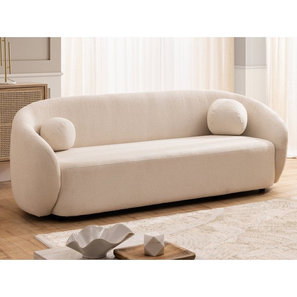 S-Style Möbel 3-Sitzer Sofa Roundi Bouclé Luxus & Moderne Kollektion
