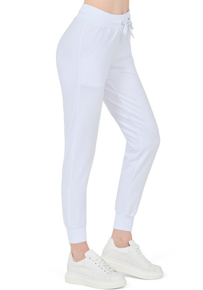 S&S Sweathose Jogginghose Damen Baumwolle (Packung, 1-tlg., jogginghose für damen) Laufhose Sweatpants Trainingshose – Bild 4 von 5