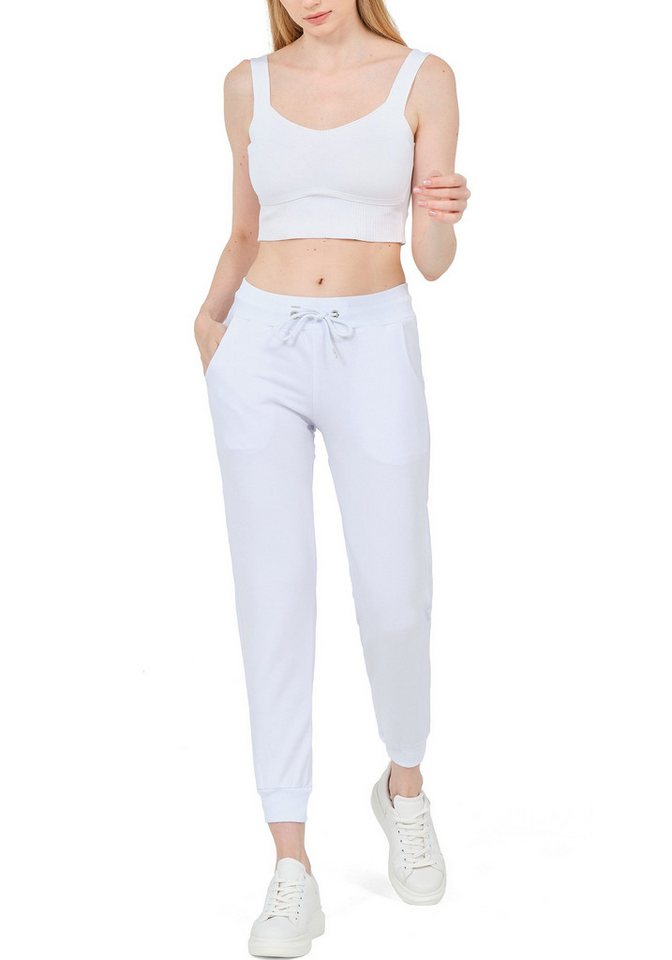 S&S Sweathose Jogginghose Damen Baumwolle (Packung, 1-tlg., jogginghose für damen) Laufhose Sweatpants Trainingshose – Bild 5 von 5