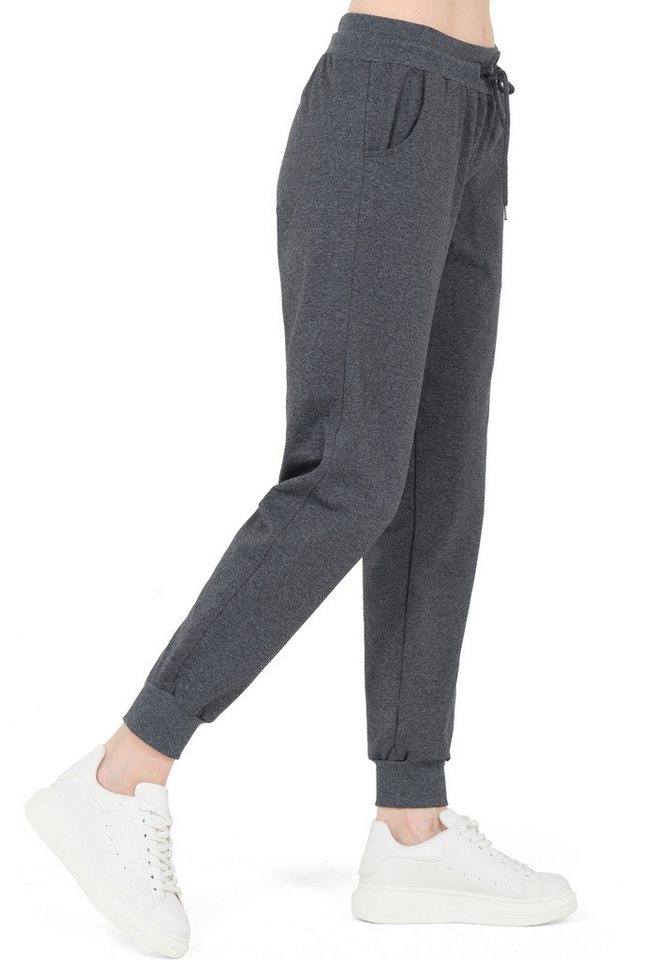 S&S Sweathose Jogginghose Damen Baumwolle (Packung, 1-tlg., jogginghose für damen) Laufhose Sweatpants Trainingshose – Bild 3 von 5