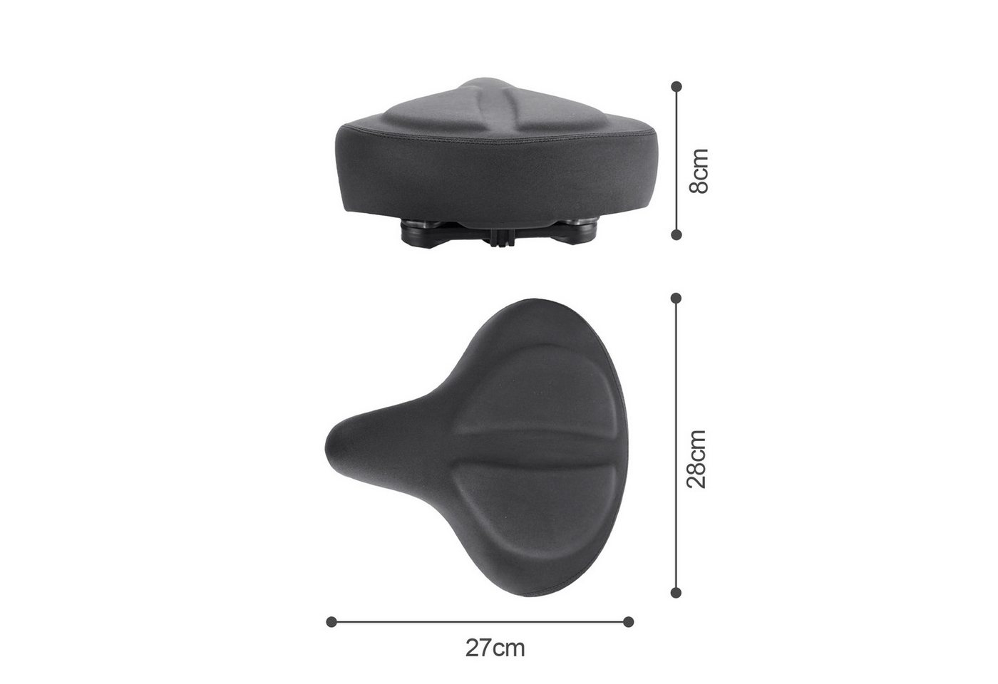 SachsenRAD Fahrradsattel Fahrradsattel Universal – Bild 4 von 5