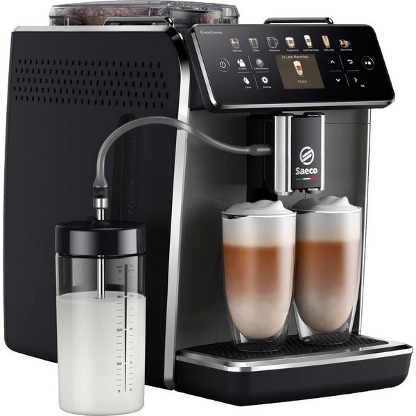 Saeco Kaffeevollautomat SM6580/50 GranAroma, 14 Kaffeespezialitäten, 4 Benutzerprofilen und TFT Display