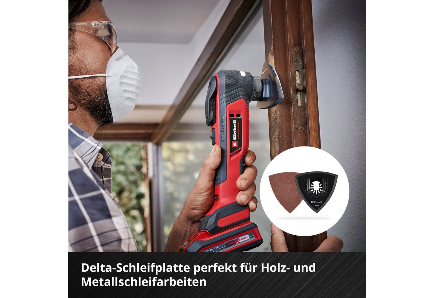 Einhell Sägeblatt Original Einhell Multitool Set 17-tlg. (BIM/HCS Sägeblätter, Schaber, Original Einhell Multitool Set 17-tlg. (BIM/HCS Sägeblätter, Schaber – Bild 5 von 5