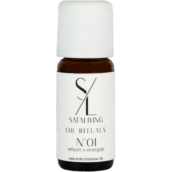 Safaliving Duftlampe Refresh + Energize Ätherisches Öl 100% Naturrein 10ml Made in Germany (1 St)