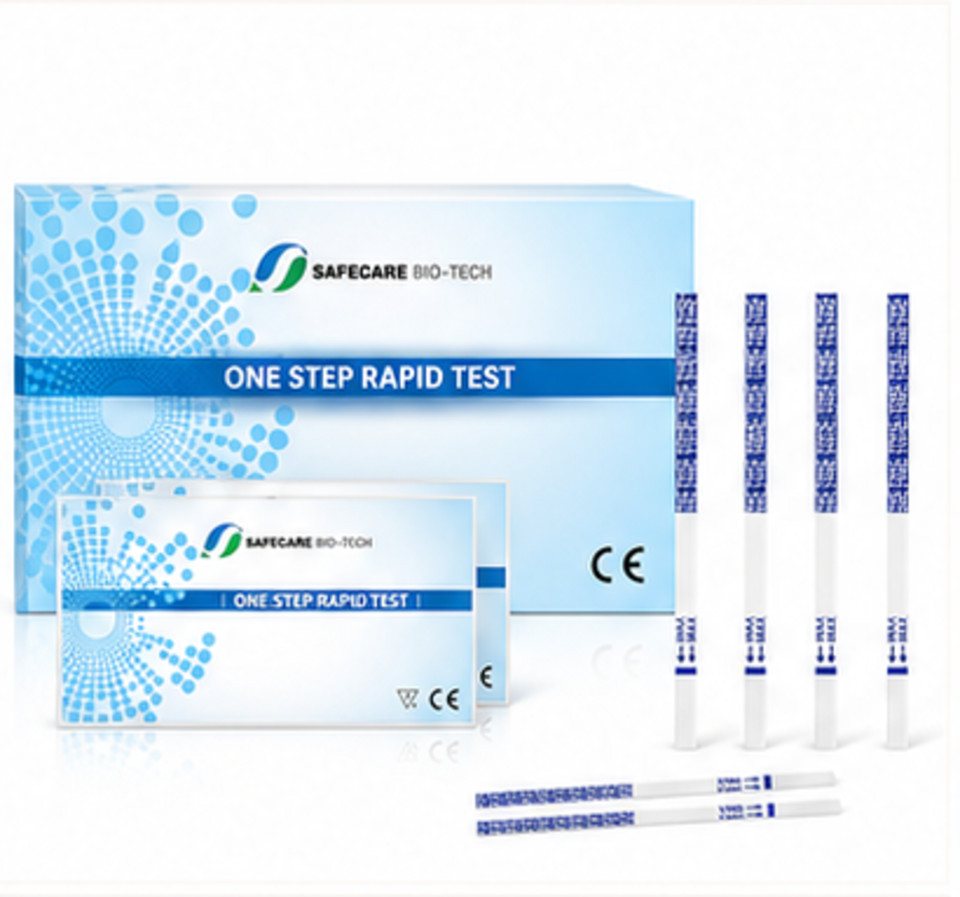 Safecare Bio-Tech Drogen-Schnelltest 5 Cannabis THC Schnelltest Selbsttest Drogentest Marijuana Urin, 1 Messparameter, Urintest, 5-tlg., THC-Schnelltest, Selbst – Bild 2 von 5