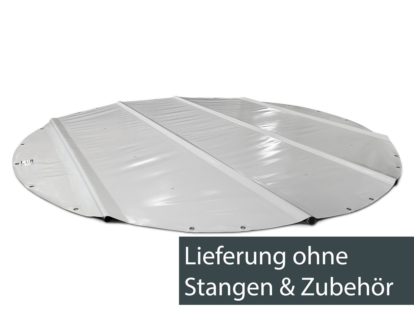 SafeDeluxe Pool-Abdeckplane Runde Poolplane Poolabdeckung Stangenabdeckung ohne Stangen, aus LKW Plane – Bild 3 von 5