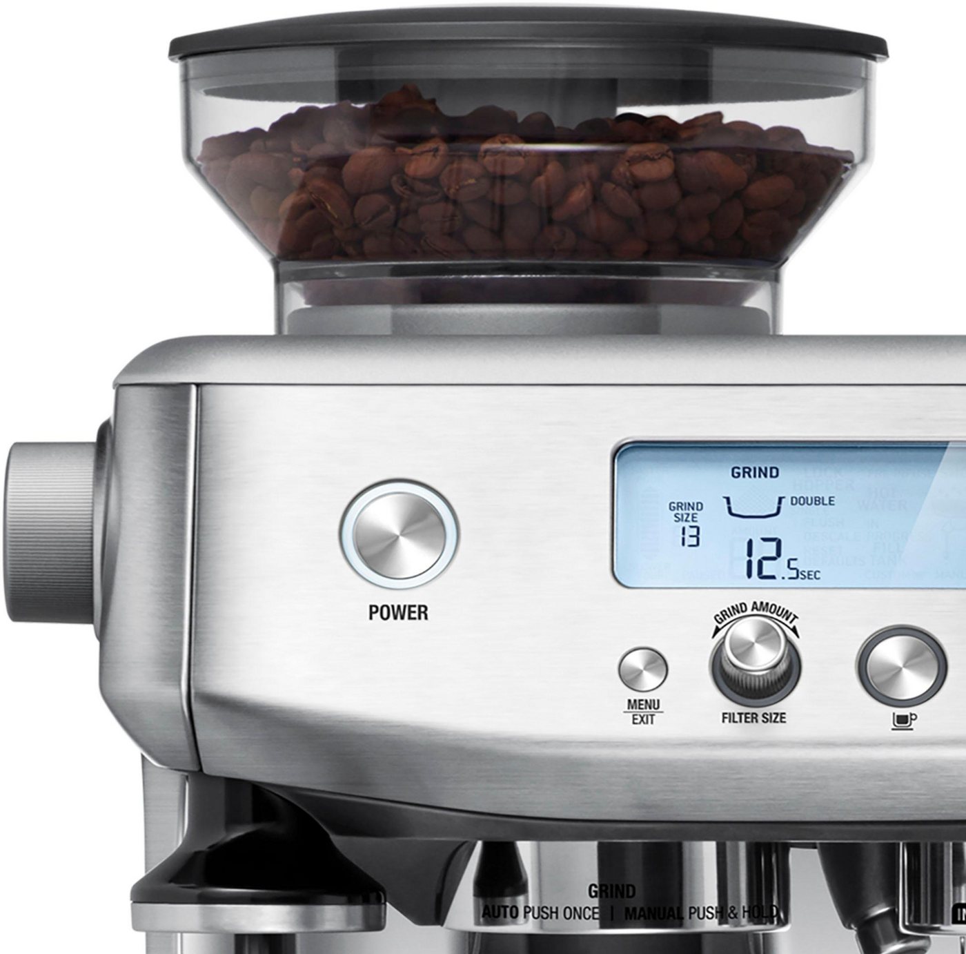 Sage Espressomaschine »The Barista Pro, SES878BSS4EEU1«, Gebürstetes Edelstahl – Bild 3 von 5