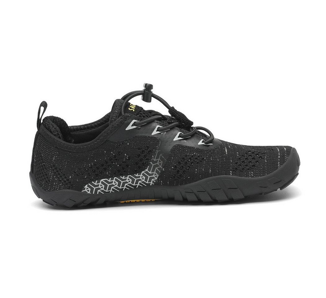 SAGUARO Smart I (flexible Sohle, Zero Drop) schwarz Kinder Barfußschuh – Bild 4 von 5