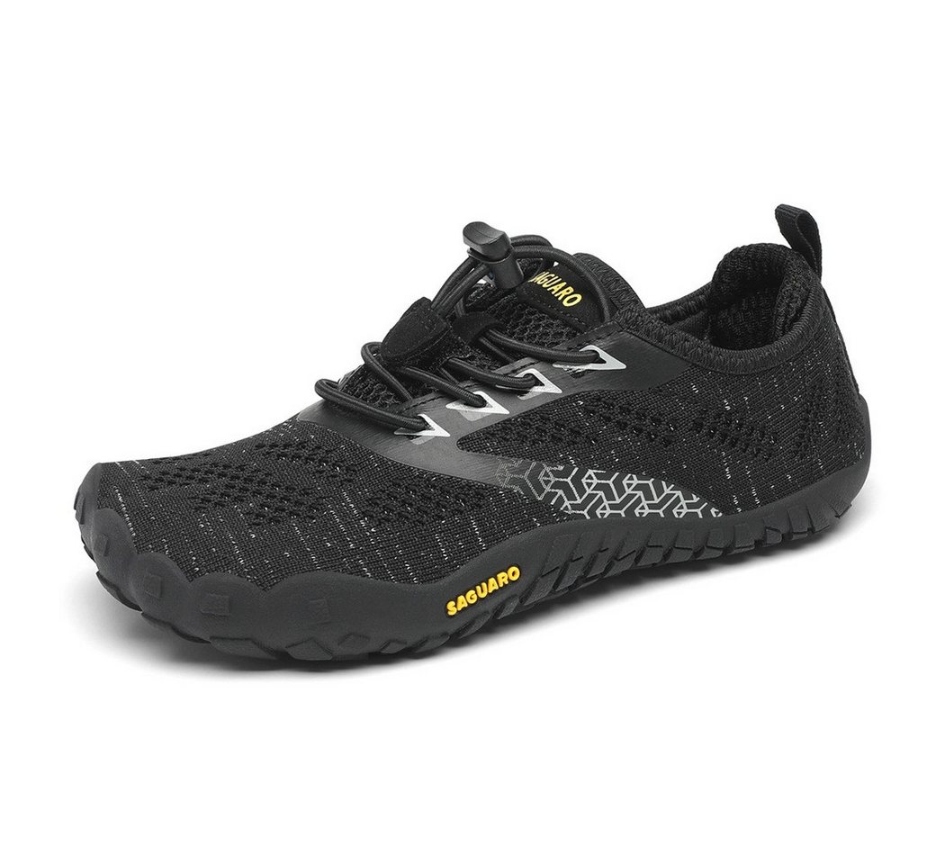 SAGUARO Smart I (flexible Sohle, Zero Drop) schwarz Kinder Barfußschuh – Bild 5 von 5