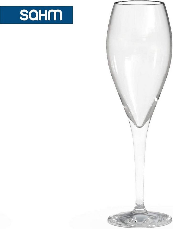SAHM Champagnerglas Champagner Gläser 6 STK - Champagnerflöten a 220 ml, Edles Glas, 100% recycelbar – Bild 5 von 5