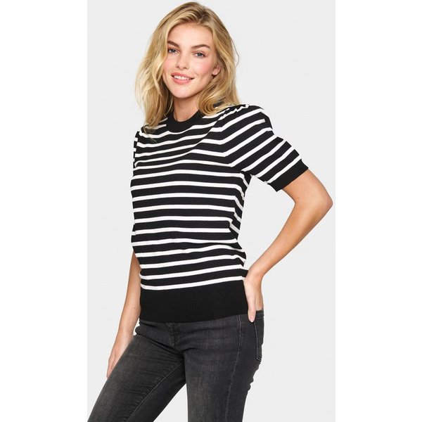 Saint Tropez Kurzarmpullover MilaSZ SS Striped
