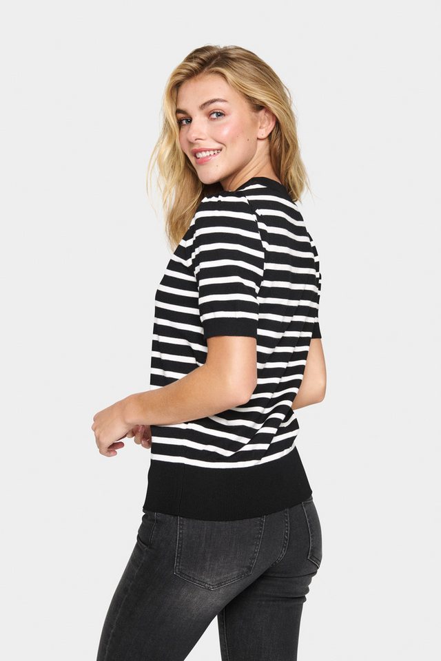 Saint Tropez Kurzarmpullover MilaSZ SS Striped – Bild 2 von 5