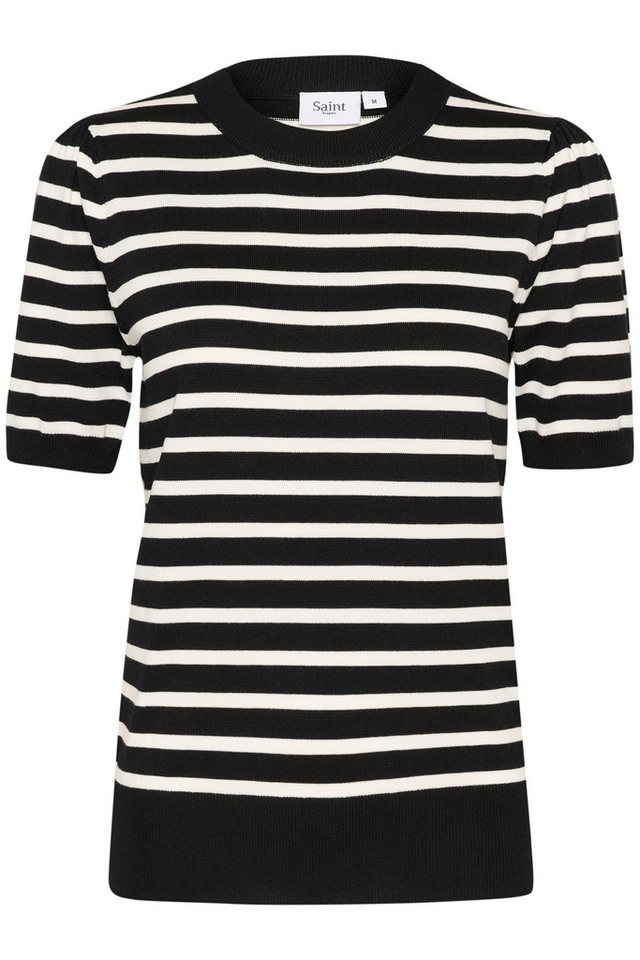 Saint Tropez Kurzarmpullover MilaSZ SS Striped – Bild 5 von 5