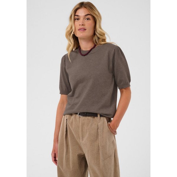 Saint Tropez Kurzarmpullover MilaSZ SS Viskosemischung, Classic fit