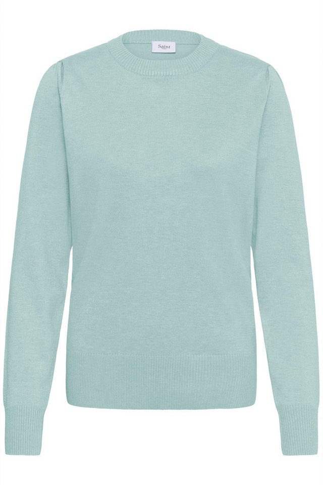 Saint Tropez Rundhalspullover MilaSZ Viskosemischung, Regular fit – Bild 5 von 5