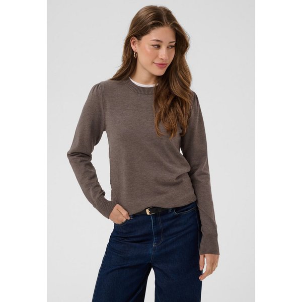 Saint Tropez Rundhalspullover MilaSZ Viskosemischung, Regular fit