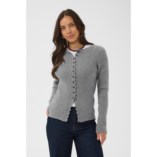 Saint Tropez Strickjacke TristenSZ Cardigan Materialmix, Fitted