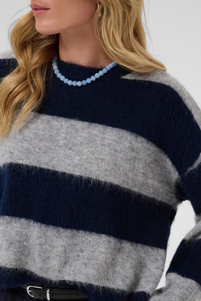 Saint Tropez Strickpullover TayzieSZ Pullover Materialmix, Oversize fit – Bild 3 von 5