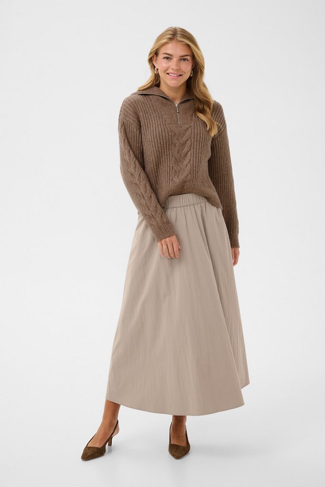 Saint Tropez Troyer TalmaSZ Pullover Materialmix, Regular fit, Zopfstrickmuster – Bild 5 von 5