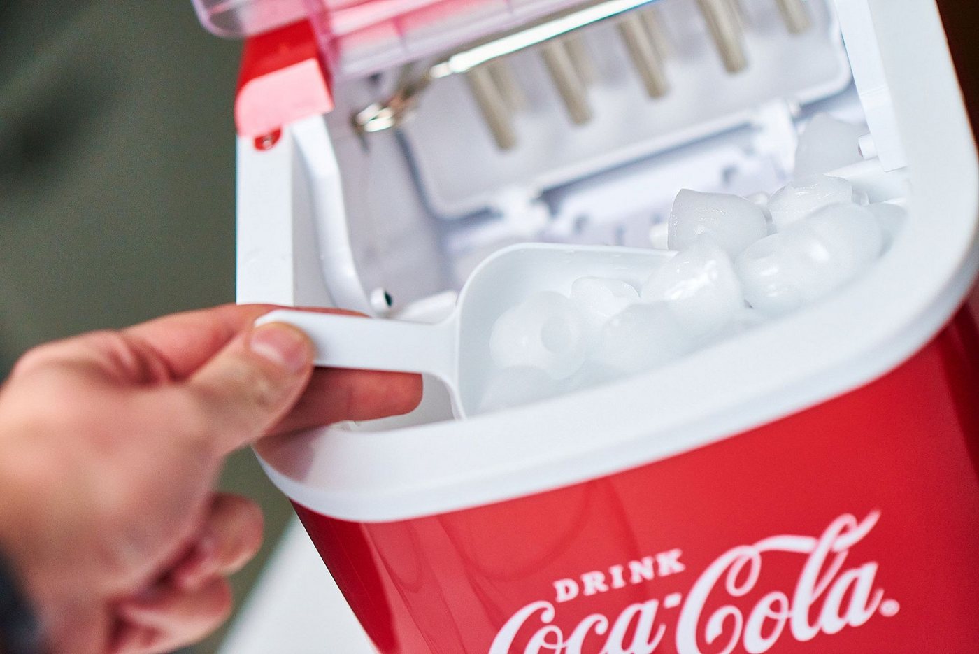 SALCO Eiswürfelmaschine SEB-28CC, COCA-COLA ® ICE CUBE MAKER – Bild 2 von 5