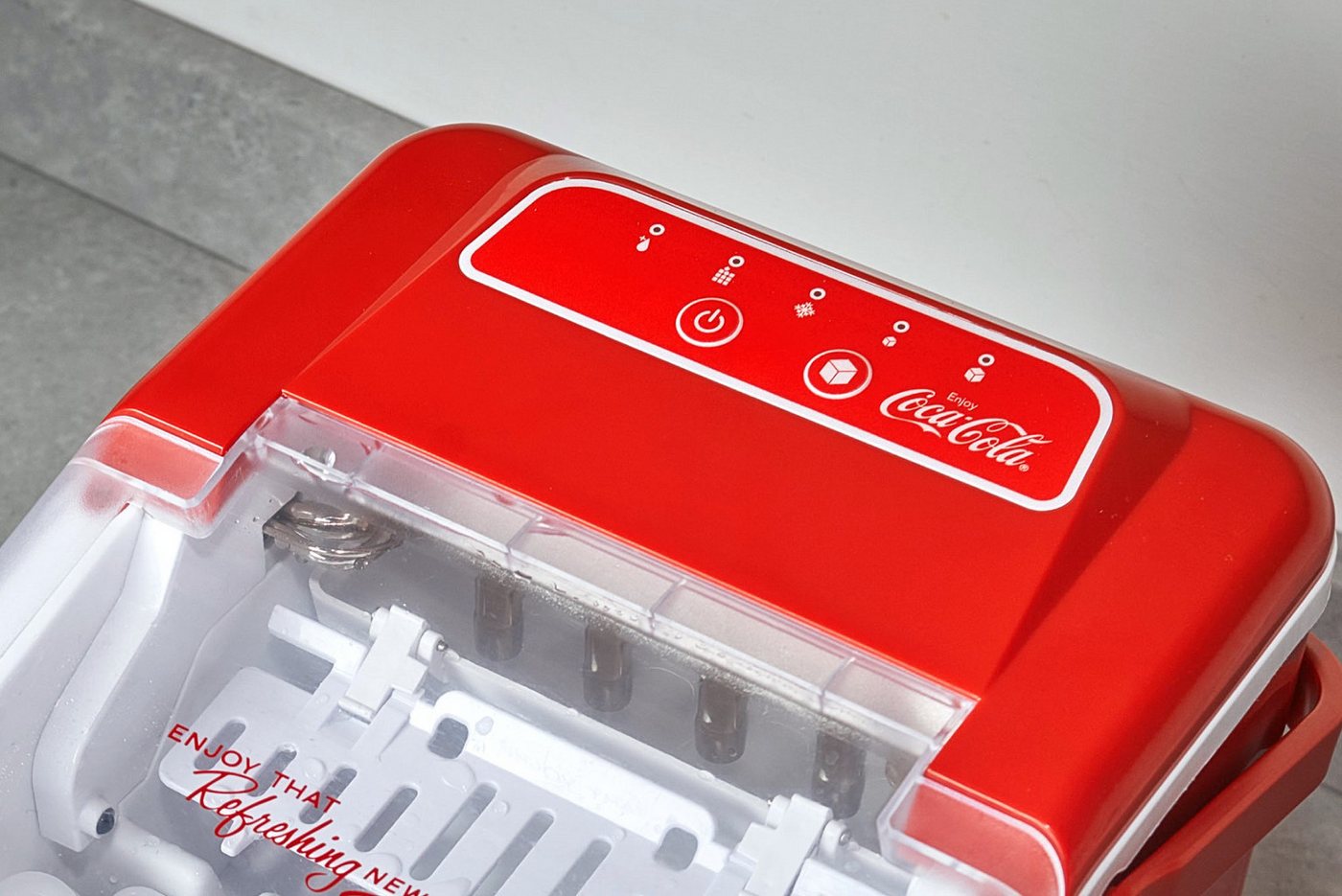 SALCO Eiswürfelmaschine SEB-28CC, COCA-COLA ® ICE CUBE MAKER – Bild 3 von 5